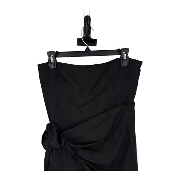 Gauge81 dress Natal draped grain de poudre minidress black size 40 (US 10) - Picture 2 of 9